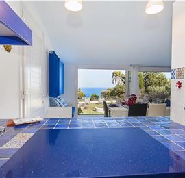 3 bedroom villa with pool and sea views near Scopello, sleeps 6